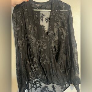 Sheer Lace Rag & Bone blouse